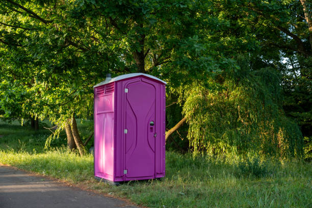 Porta potty delivery and setup in Marfa, TX